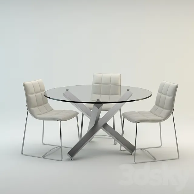 BZ951. Chair BZ500S 3DModel BZ951. Chair BZ500S 3DModel