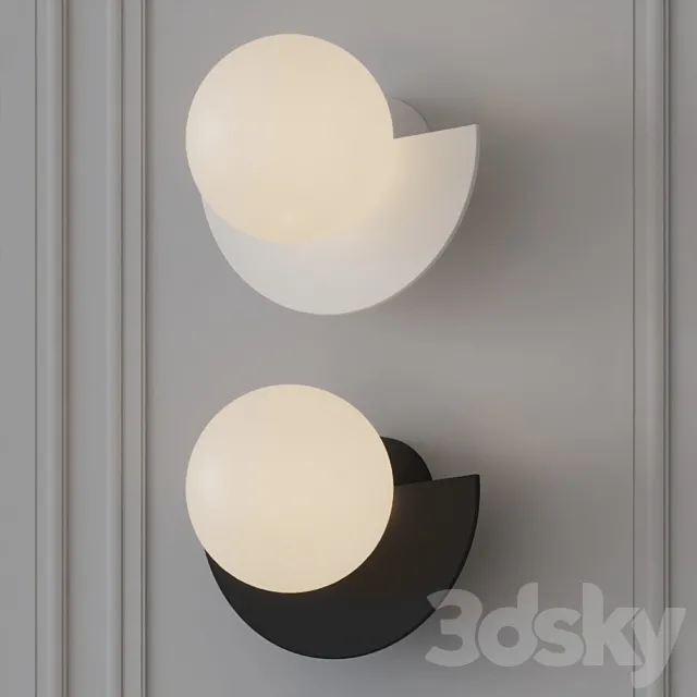 C.LAMP Wall lamp By Swedish Ninja 3D Model C.LAMP Wall lamp By Swedish Ninja 3D Model