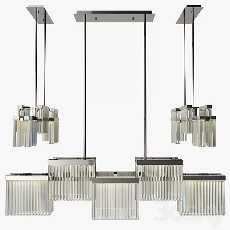 C Webster and sons – Melton Chandelier 3D Model