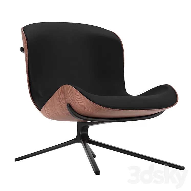 C6 armchair+Otomana 3D Model C6 armchair+Otomana 3D Model