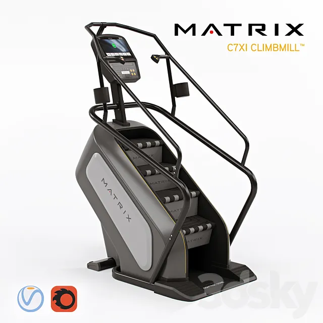 C7XI CLIMBMILL by MATRIX 3D Model