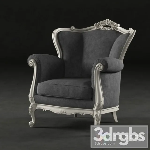 Cabiate Armchair 3D Model Download Cabiate Armchair 3D Model Download