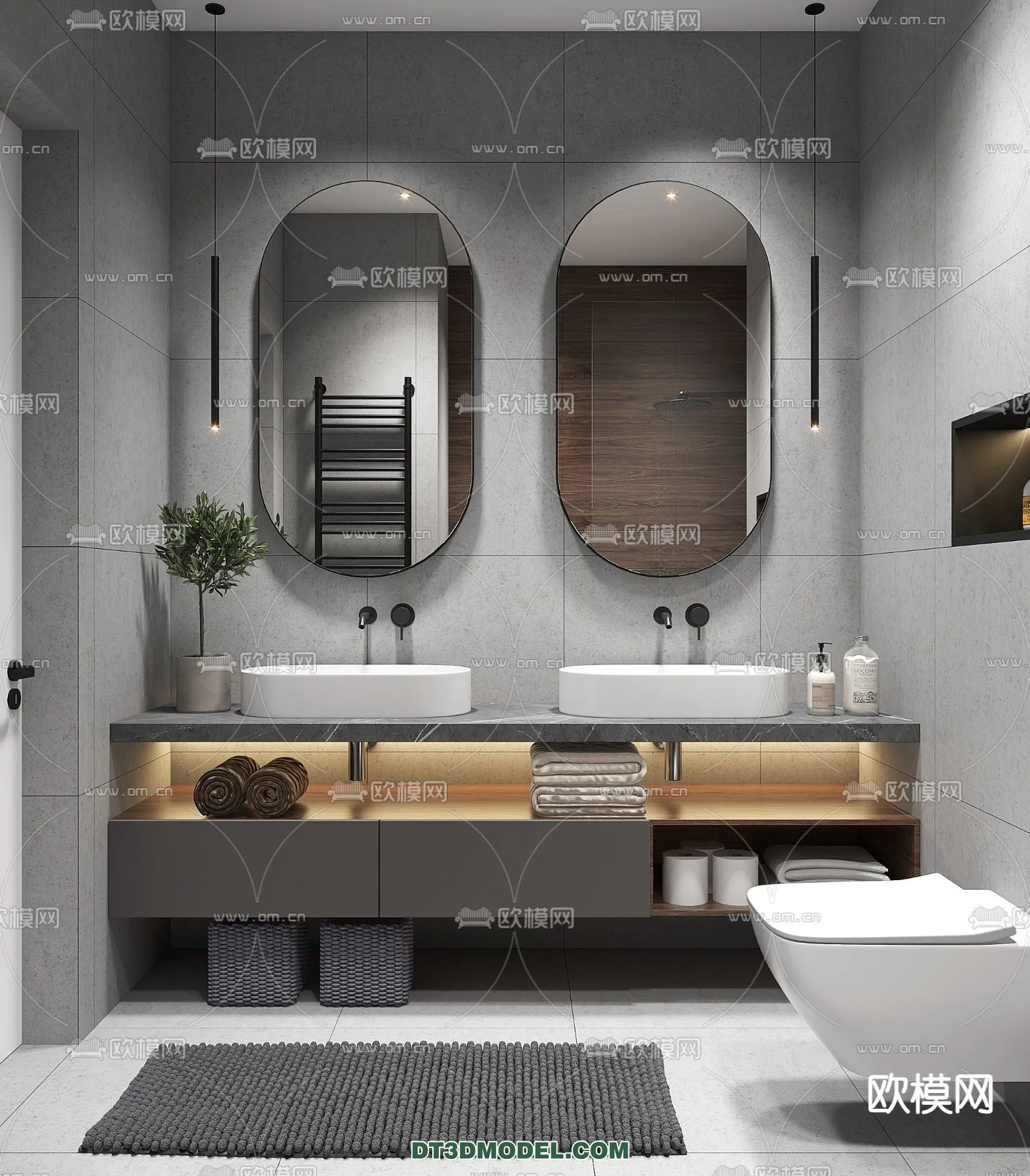 Cabinet 3D Models for Bathroom – Furniture Design – 001 Cabinet 3D Models for Bathroom – Furniture Design – 001