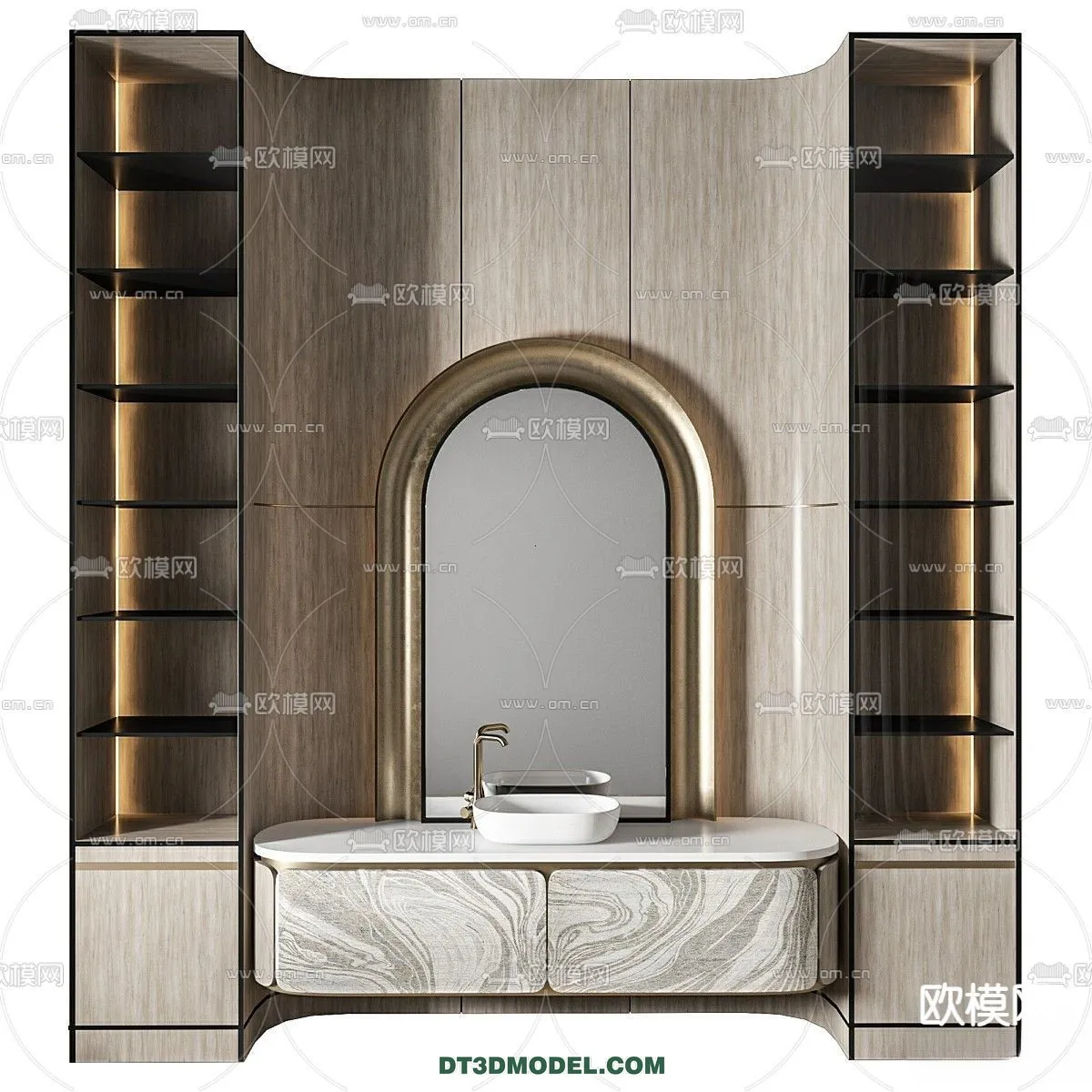Cabinet 3D Models for Bathroom – Furniture Design – 008 Cabinet 3D Models for Bathroom – Furniture Design – 008