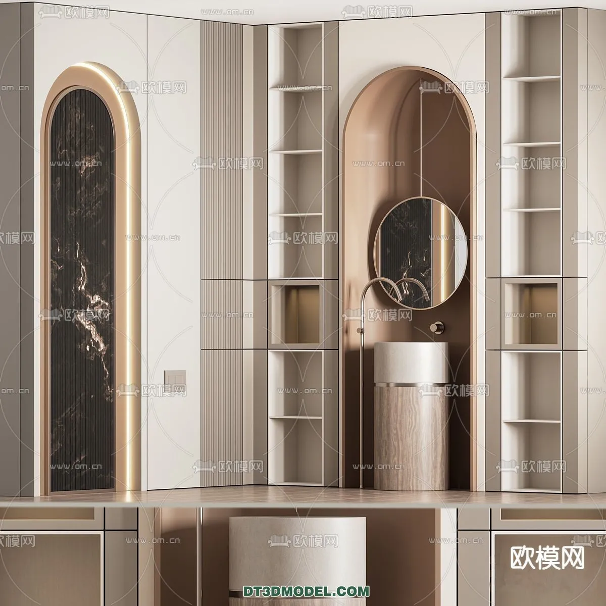 Cabinet 3D Models for Bathroom – Furniture Design – 010 Cabinet 3D Models for Bathroom – Furniture Design – 010