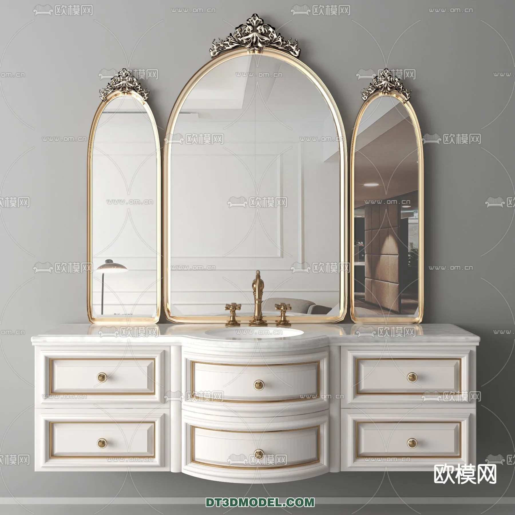 Cabinet 3D Models for Bathroom – Furniture Design – 020 Cabinet 3D Models for Bathroom – Furniture Design – 020