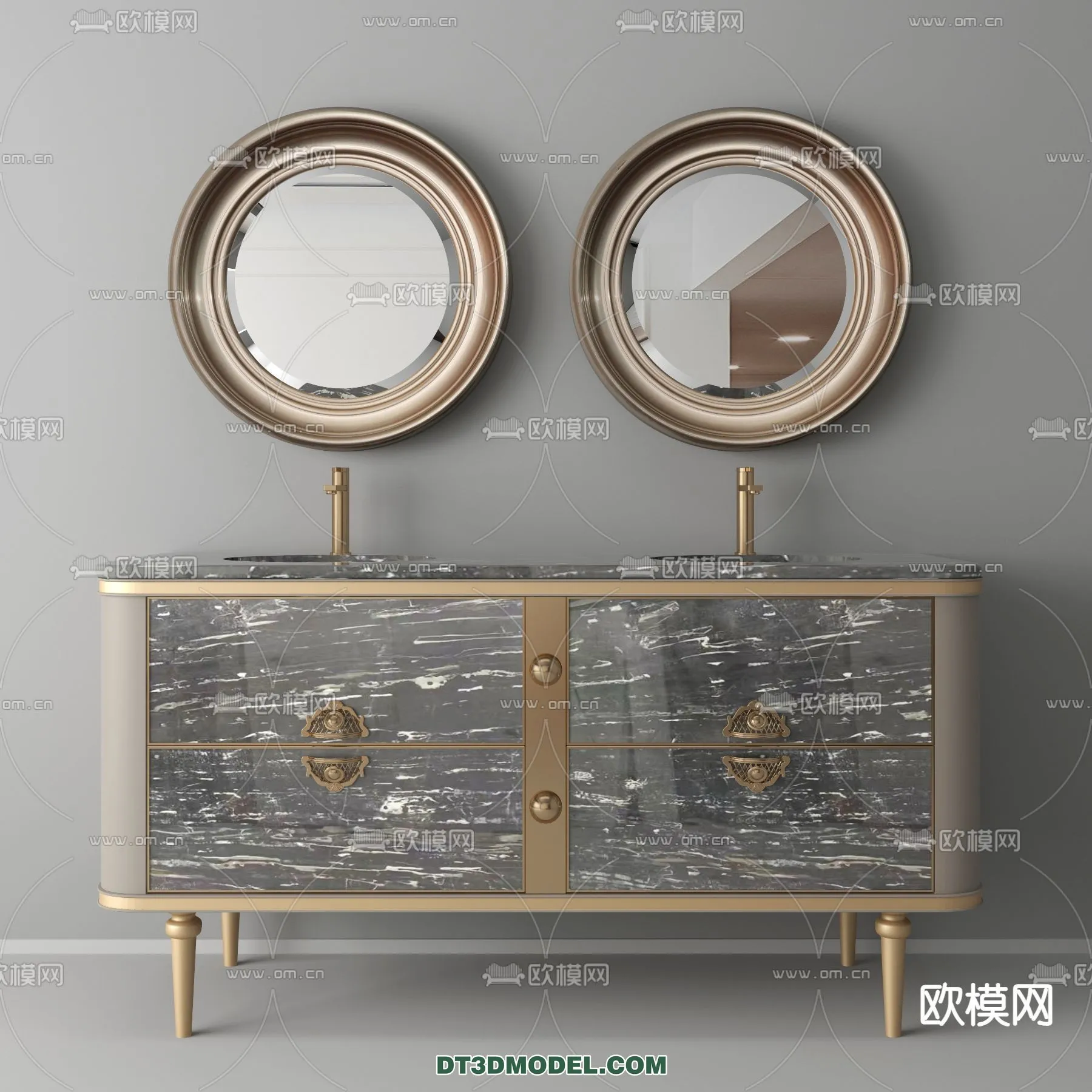 Cabinet 3D Models for Bathroom – Furniture Design – 022 Cabinet 3D Models for Bathroom – Furniture Design – 022