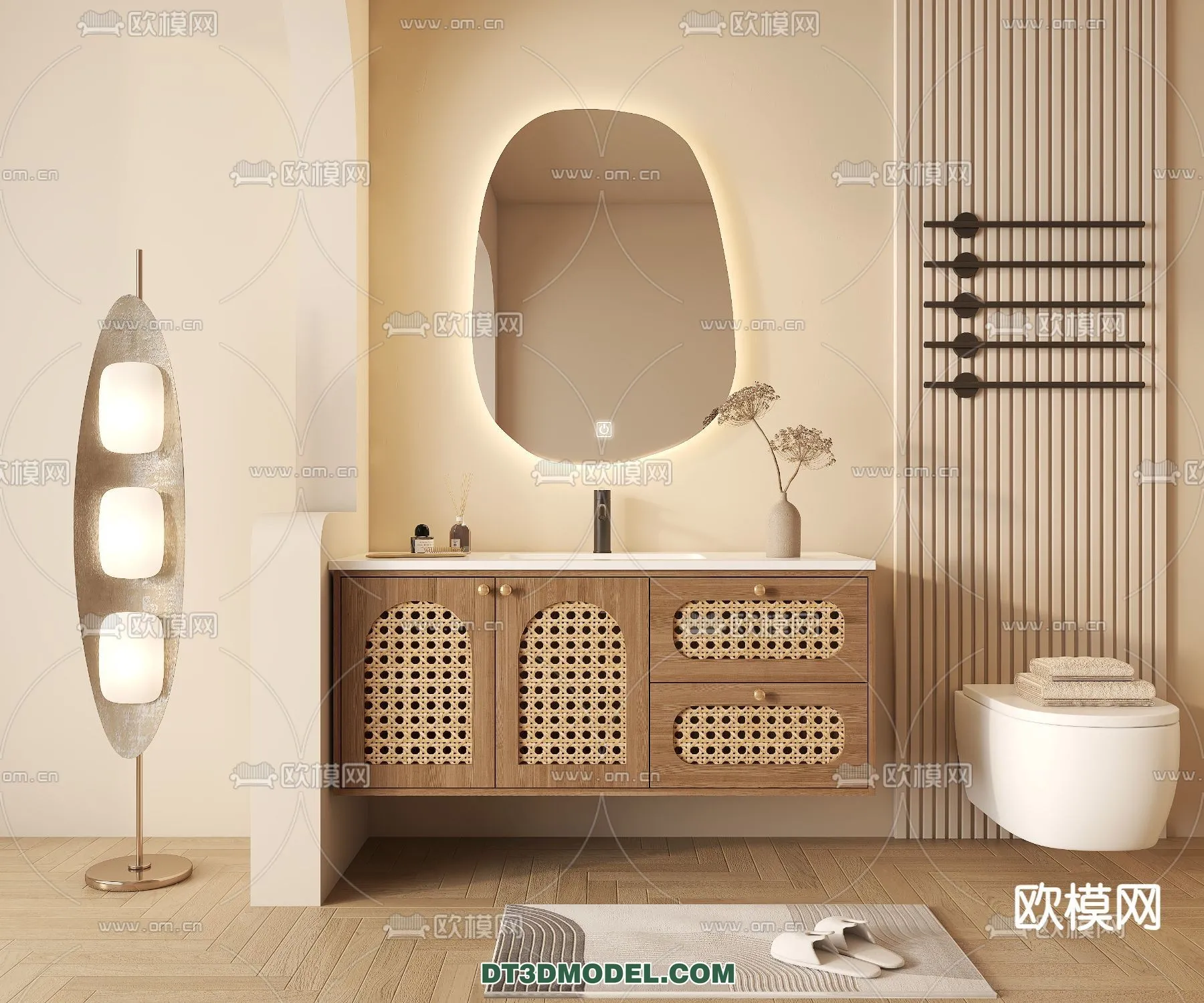Cabinet 3D Models for Bathroom – Furniture Design – 025 Cabinet 3D Models for Bathroom – Furniture Design – 025