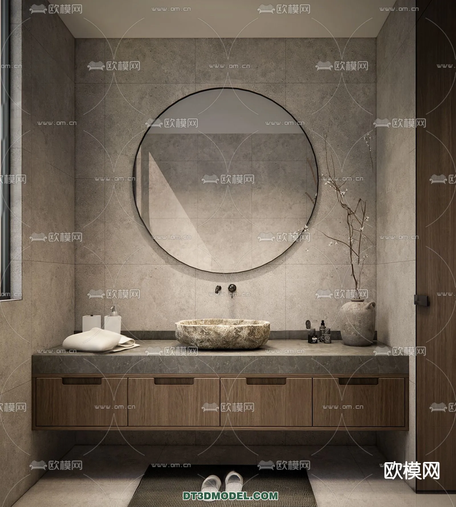 Cabinet 3D Models for Bathroom – Furniture Design – 026 Cabinet 3D Models for Bathroom – Furniture Design – 026