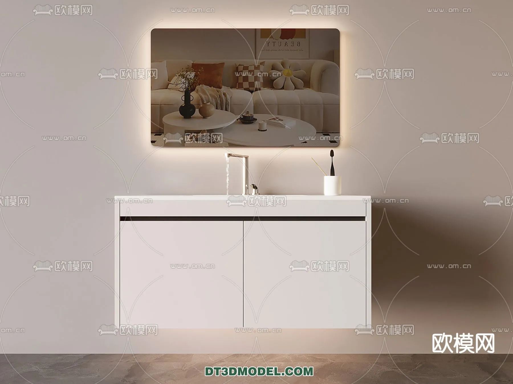 Cabinet 3D Models for Bathroom – Furniture Design – 038 Cabinet 3D Models for Bathroom – Furniture Design – 038