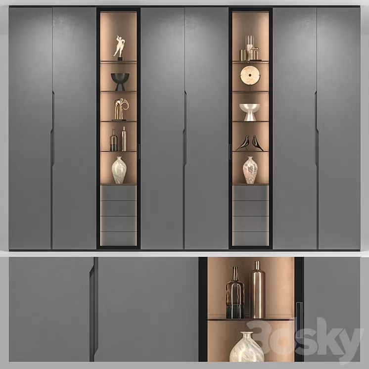 Cabinet by Igor Franch 3D Model Free Download