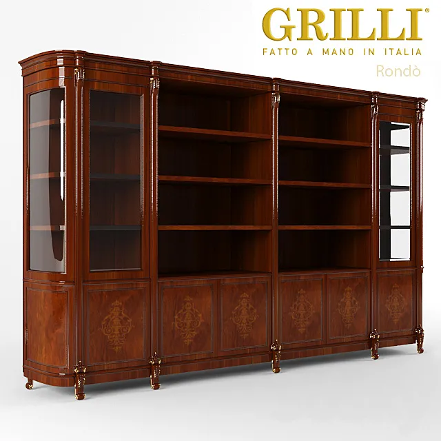 Cabinet cabinet Grilli Rondo 3D Model