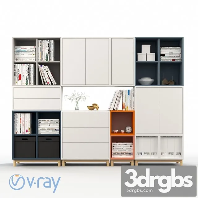 Cabinet combination 3D Model Download