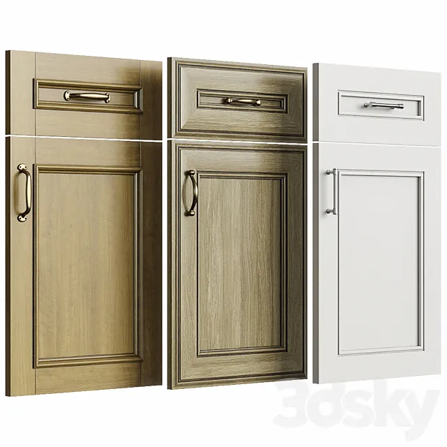 Cabinet doors 2 3D Model