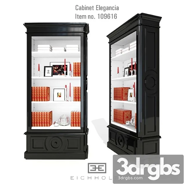Cabinet elegancia 109616 3D Model Download