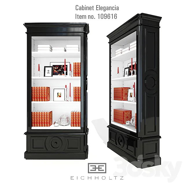 Cabinet Elegancia 109616 3D Model