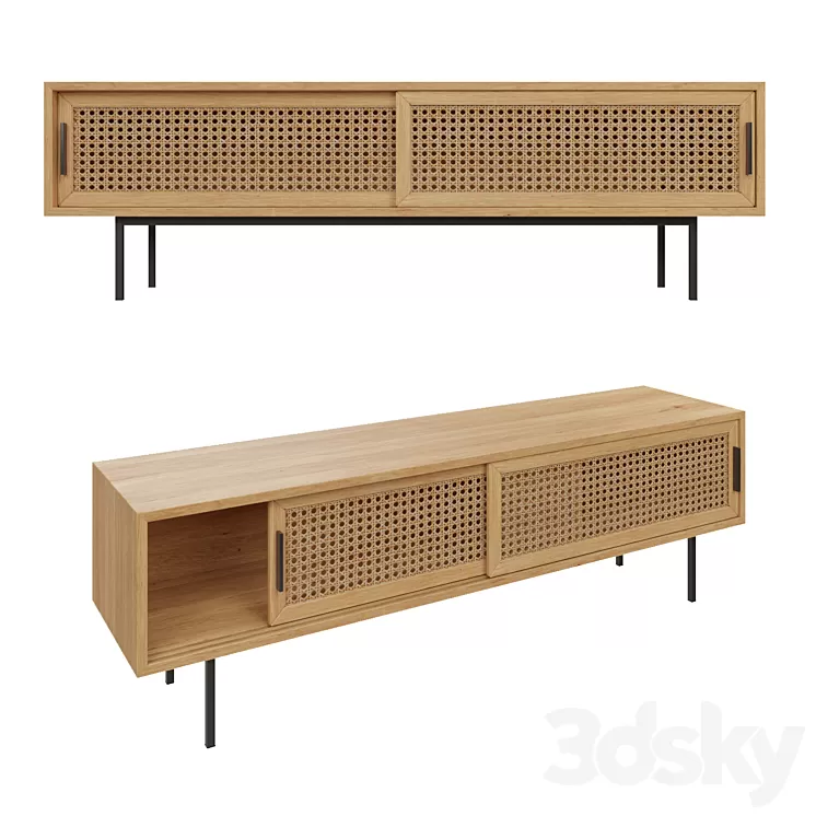 Cabinet for TB Waska La Redoute 3D Model Free Download