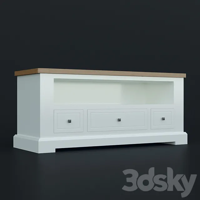 Cabinet for TV Mambo HOFF 3D Model
