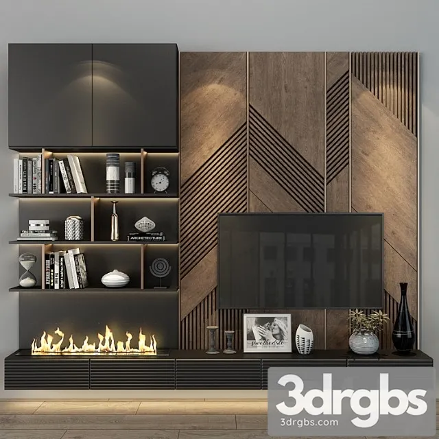 Cabinet furniture 0102 3D Model Download