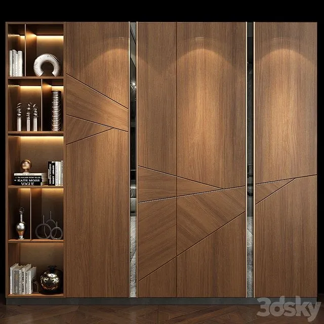 Cabinet Furniture 0289 3D Model