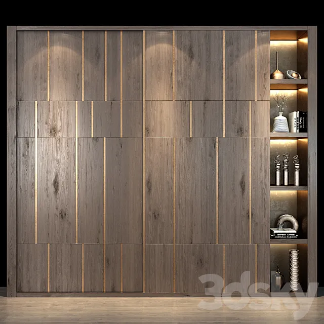 Cabinet Furniture 0295 3D Model