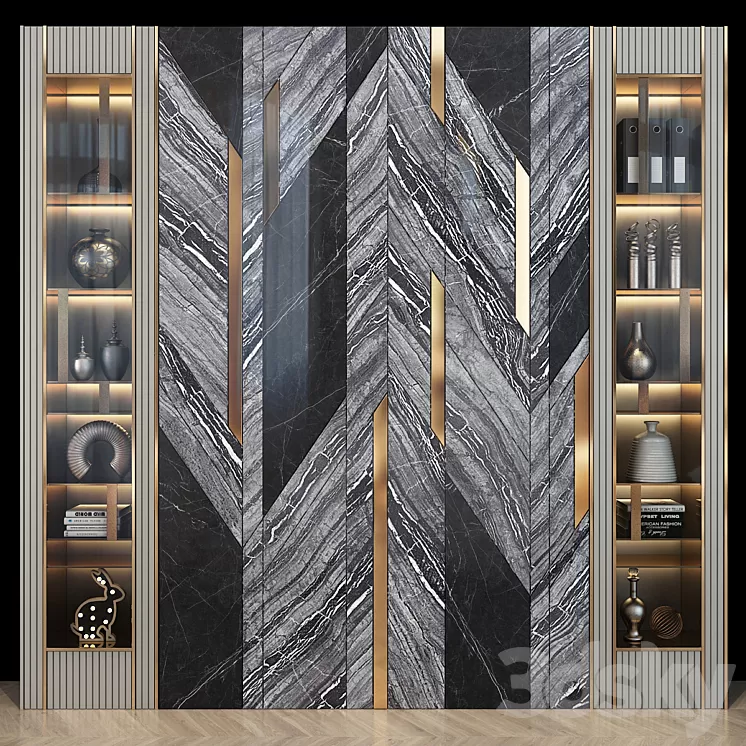 Cabinet Furniture 0301 3D Model Cabinet Furniture 0301 3D Model