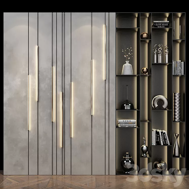 Cabinet Furniture 0319 3D Model Cabinet Furniture 0319 3D Model