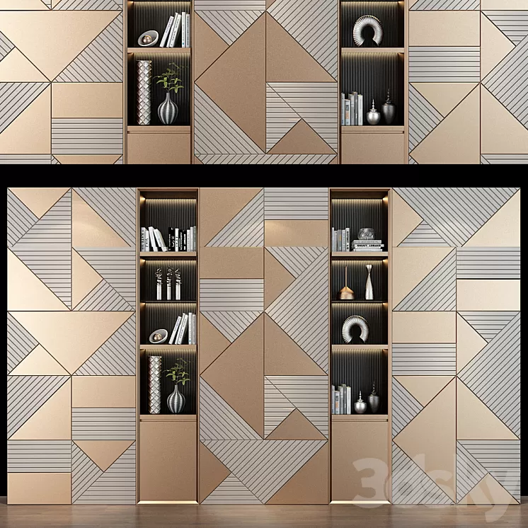 Cabinet Furniture 0344 3D Model Cabinet Furniture 0344 3D Model