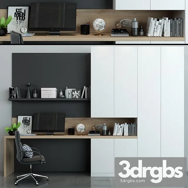 Cabinet Furniture 037 3D Model Download