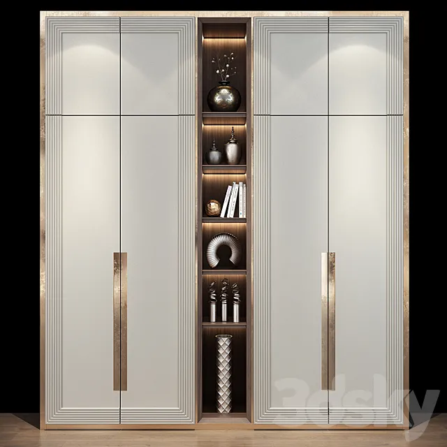 Cabinet Furniture 0374 3D Model