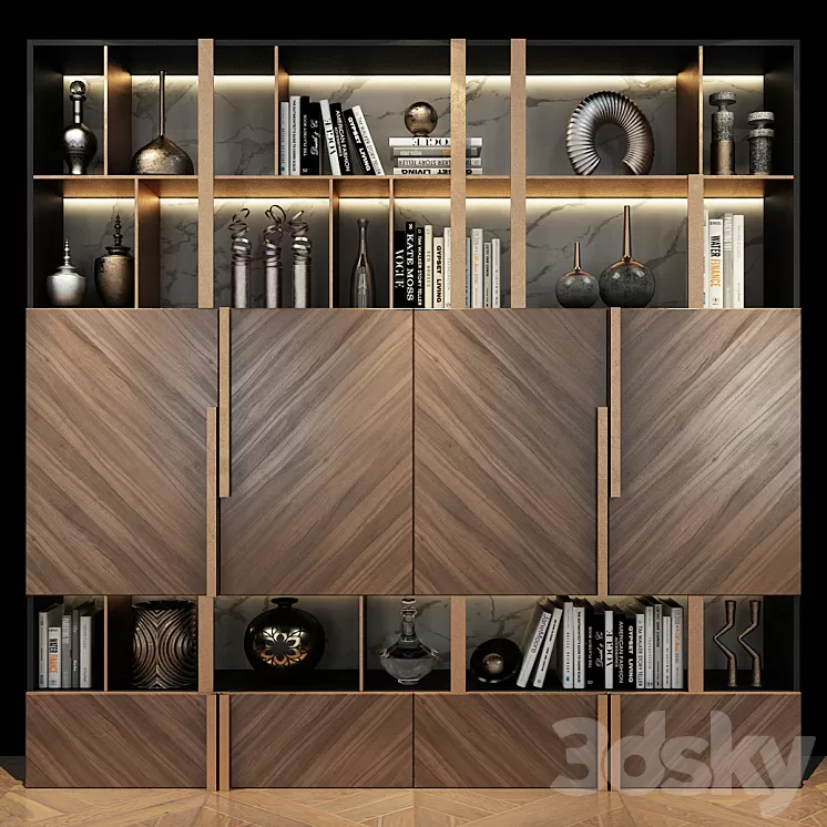 Cabinet Furniture | 0418 3D Model Free Download