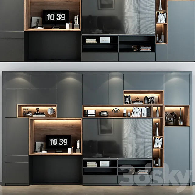Cabinet Furniture 095 3D Model