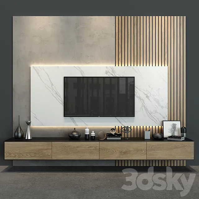 Cabinet Furniture_055 3D Model Cabinet Furniture_055 3D Model