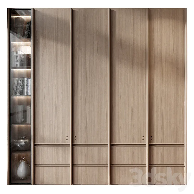 Cabinet GHS-2433 3D Model Free Download