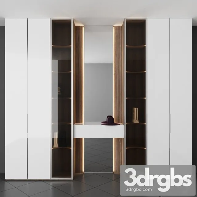 Cabinet in the hallway 2 2 3D Model Download Cabinet in the hallway 2 2 3D Model Download