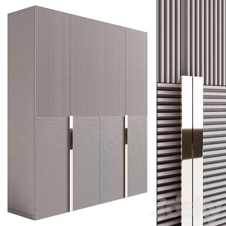 Cabinet of my design_03 (Muzafarov collections) 3D Model