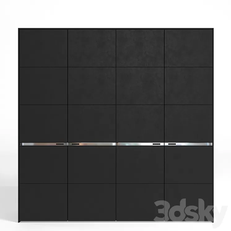 Cabinet Poliform Bangkok 3D Model