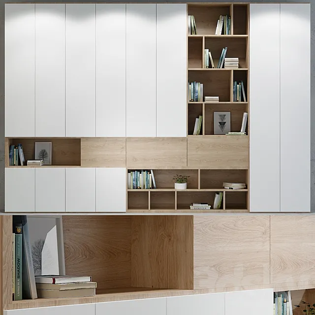 Cabinet – rack 03 3D Model