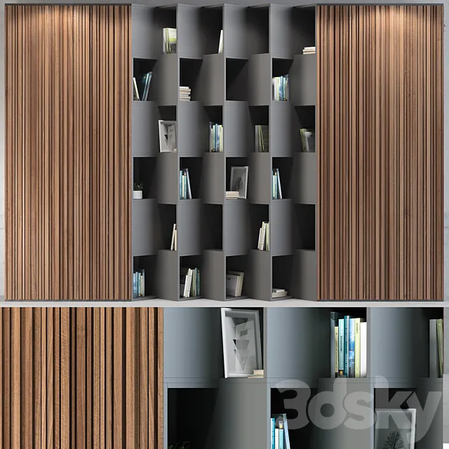 Cabinet-rack 08 3DModel Cabinet-rack 08 3DModel