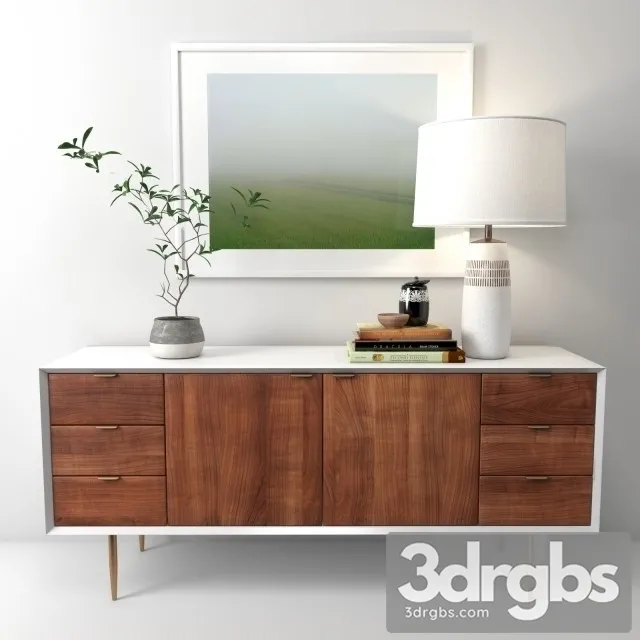 Cabinet Siena 3D Model Download Cabinet Siena 3D Model Download