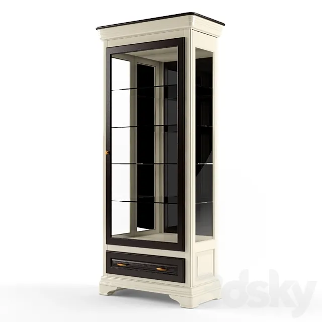 Cabinet with a showcase of “Vlad” 3DModel