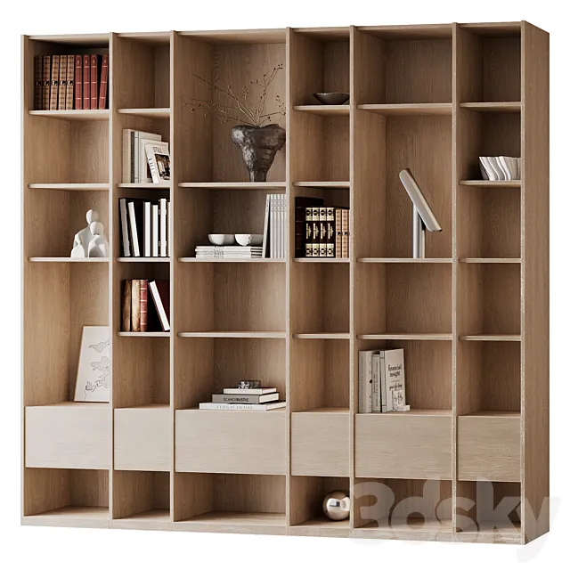 Cabinet with fillings 16 3D Model