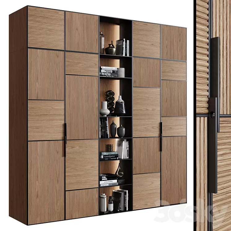 Cabinets in modern style 45 3D Model Free Download