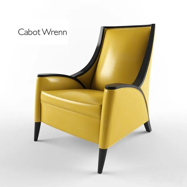 Cabot Wrenn Lounge Chair 3D Model