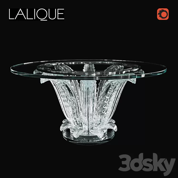 Cactus round table 3D Model Cactus round table 3D Model