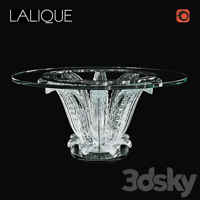 Cactus round table 3DModel