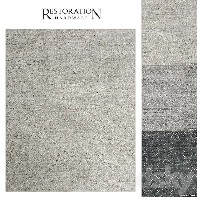 Cadena Rug RH 3D Model Cadena Rug RH 3D Model