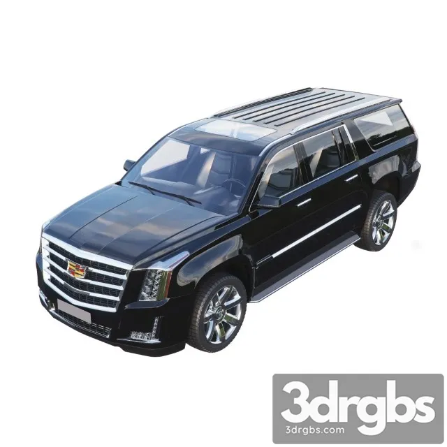 Cadillac Escalade ESV 3D Model Download