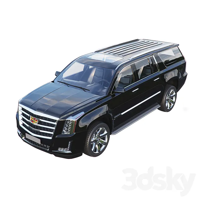 Cadillac Escalade ESV 3D Model