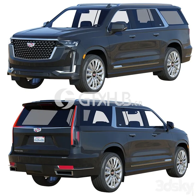 Cadillac Escalade ESV Luxury 2021 – 3379 Cadillac Escalade ESV Luxury 2021 – 3379